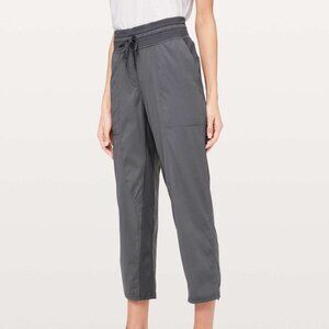 NWT Lululemon Dance Studio Crop - Titanium